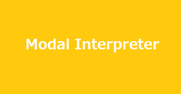 Modal Interpreter Handal