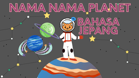 Nama Nama Planet dalam Bahasa Jepang Komplit