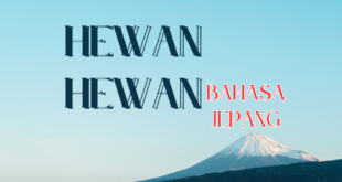 Nama nama hewan dalam bahasa Jepang