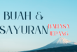 Buah dan Sayuran dalam bahasa Jepang