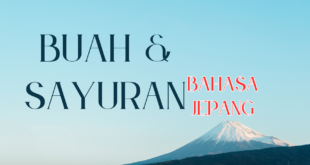 Buah dan Sayuran dalam bahasa Jepang